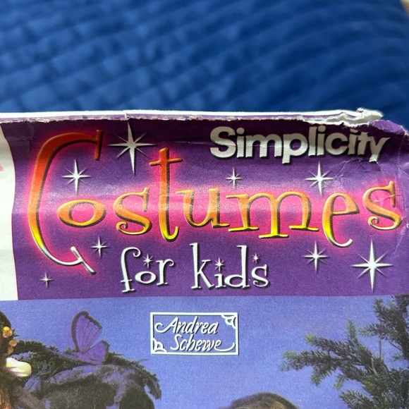 Vintage Simplicity 5523 child Costume Pattern - fairy- pixie- angel- uncut - Picture 3 of 10